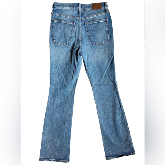 Madewell Skinny Flare Jeans High Rise Demi Boot Denim Women’s Sz 28 Medium Wash - Picture 3 of 11